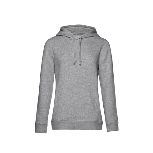 COOZO Felpa Con Cappuccio E Cerniera Donna In Cotone Biologico - Interno Pile, Vestibilità Classica, Colori